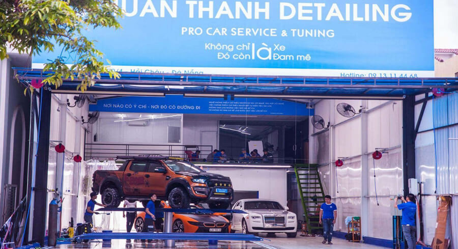 Dịch vụ rửa xe HUAN THANH DETAILING
