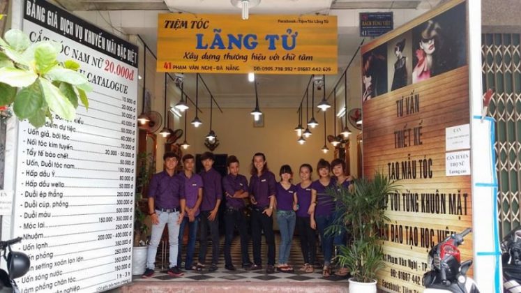 Tiệm tóc Lãng Tử – Tiệm cắt tóc nam nổi tiếng Đà Nẵng