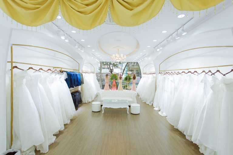 Không gian phòng váy cưới Luxury của Lai Hoa Wedding