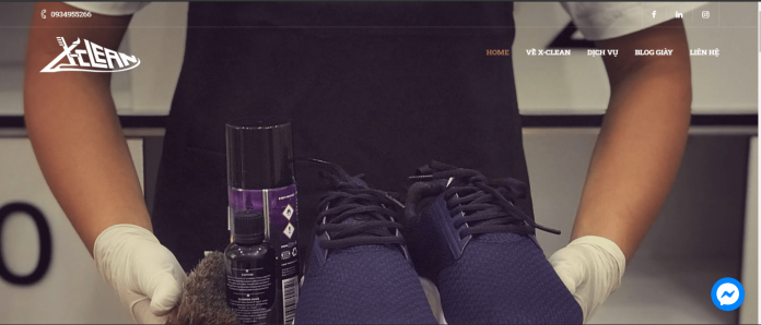 X-Clean – Dịch Vụ Vệ Sinh Giày Hà Nội Uy Tín.