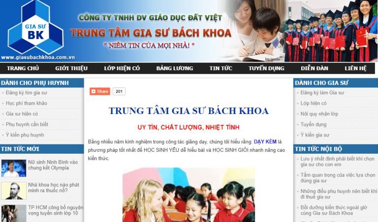 Gia Sư Bách Khoa