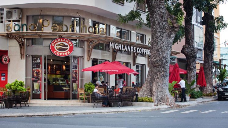 Chi nhánh Highlands coffee tại đường Lê Lợi