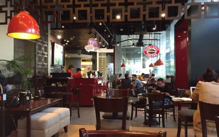 Highlands coffee vào thường ngày