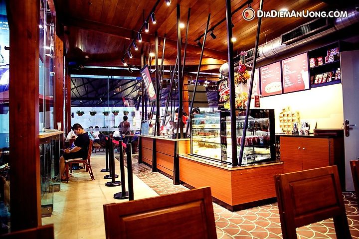 Một góc của Highlands coffee