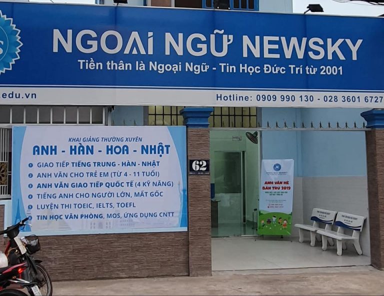 Ngoại Ngữ NewSky - Sài Gòn học tiếng hoa ở đâu rẻ?