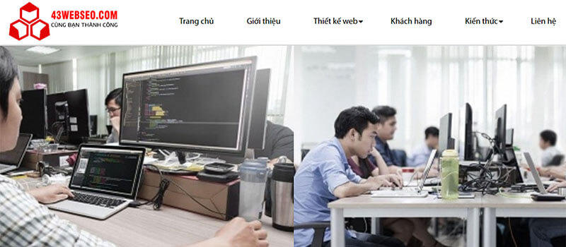 Công ty 43webseo - Thiết kế web chuẩn SEO Đà Nẵng
