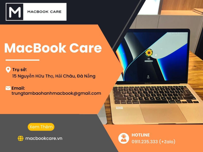 Địa chỉ sửa macbook tại Đà Nẵng uy tín chất lượng giá rẻ