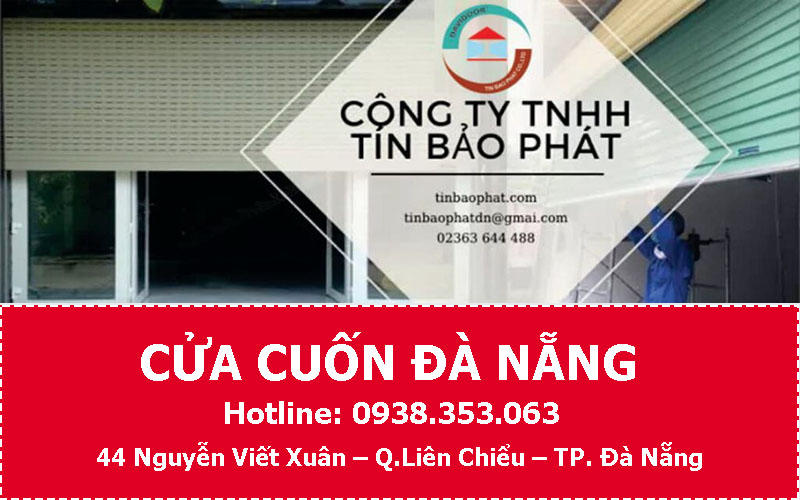 Tín Bảo Phát lắp đặt cửa cuốn Đà Nẵng rẻ