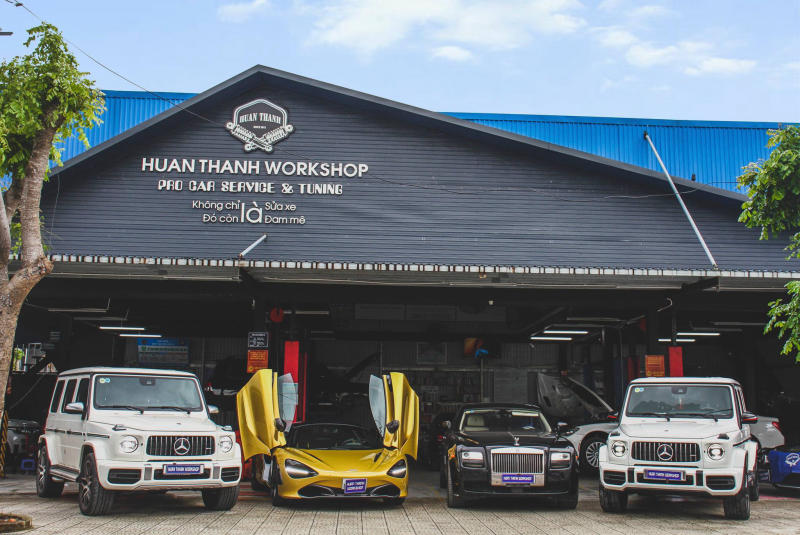 Dịch vụ kéo xe ô tô Đà Nẵng Huấn Thành Workshop