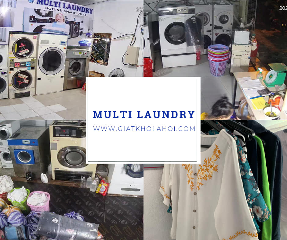 Tiệm giặt sấy, giặt ủi Đà Nẵng - Multi Laundry